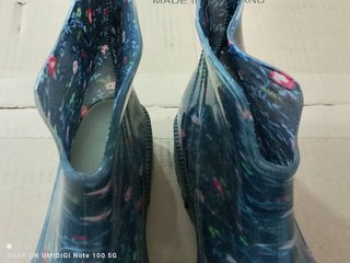 Botas de agua florales talla 38/39