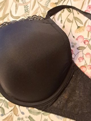 Sujetador de encaje negro