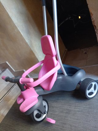 Triciclo Molto 3 Ruote Rosa