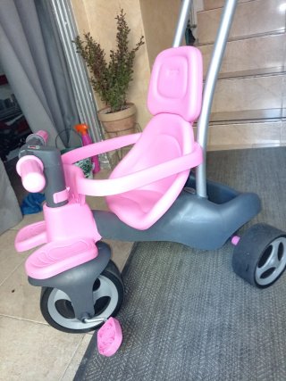 Triciclo Molto 3 Ruote Rosa