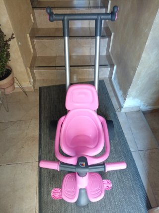 Triciclo Molto 3 Ruote Rosa