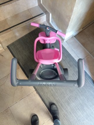 Triciclo Molto 3 Ruote Rosa