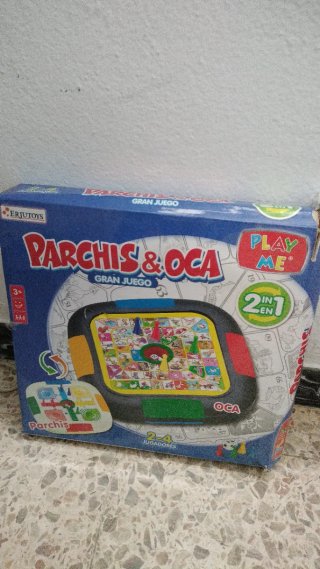 Juego Parchís y Oca 2 en 1