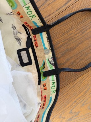 Furla shopper artistica vintage