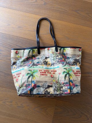 Furla shopper artistica vintage