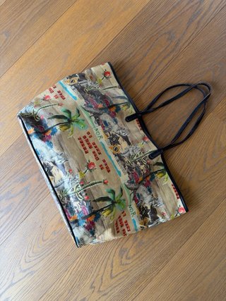 Furla shopper artistica vintage