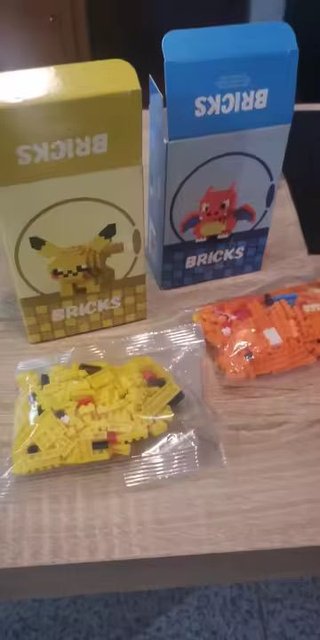 Figura Pokémon Charizard Bloques Construcción