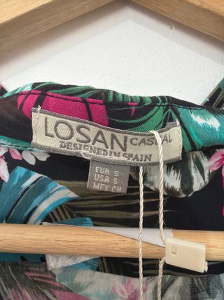 Camisa Estampada Mujer Losan Talla S