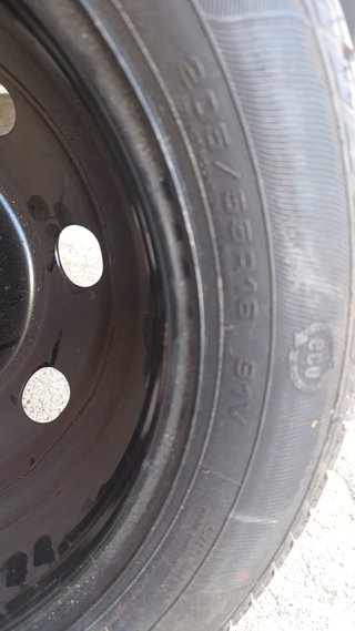 Rueda de repuesto Peugeot 205/55R16