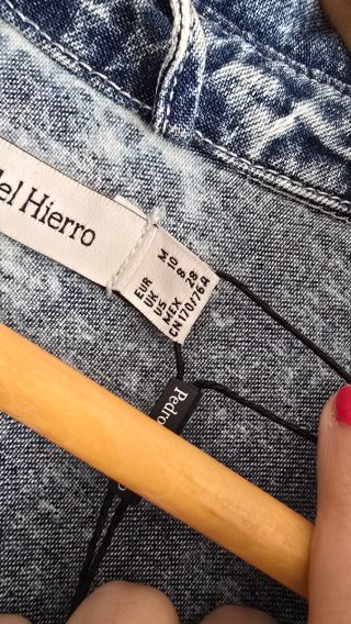 Vestido camisero denim de Pedro del Hierro – NUEVO