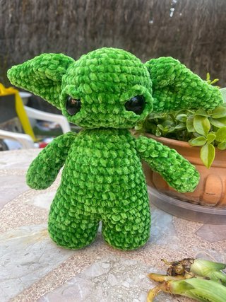 Amigurumi Bebé Yoda Tejido