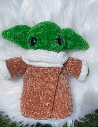 Amigurumi Bebé Yoda Tejido