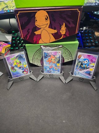 Turtwig, Chimchar y Piplup Pokémon