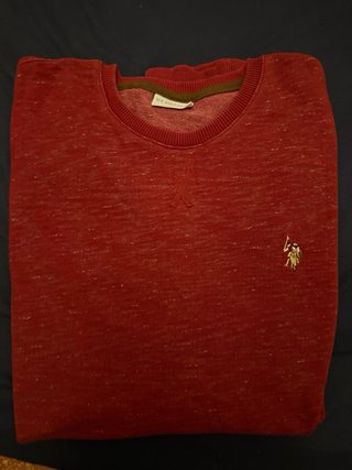 Felpa U.S. Polo Assn. uomo rossa XL