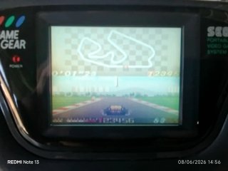 Sega Game Gear + Juego Ayrton Senna