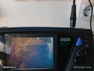 Sega Game Gear + Juego Ayrton Senna