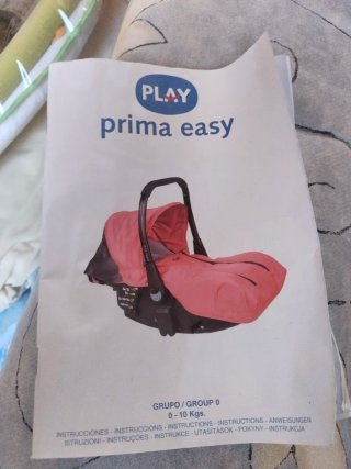 Silla de auto Play PRIMA EASY Grupo 0