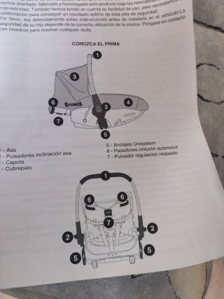 Silla de auto Play PRIMA EASY Grupo 0