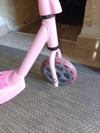 Monopattino per bambini a 3 ruote rosa