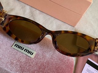 Gafas de Sol Miu Miu Marrones Mujer