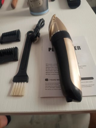 Cortapelos Profesional para Mascotas LED