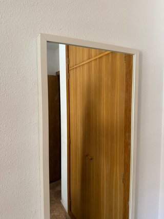 Espejo de pared Ikea beige