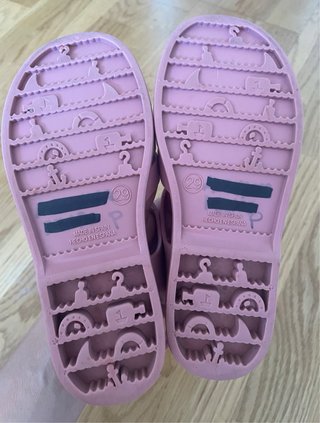 Cangrejeras Igor niña rosa, talla 29