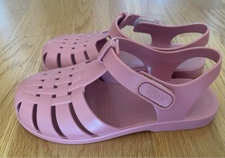 Cangrejeras Igor niña rosa, talla 29