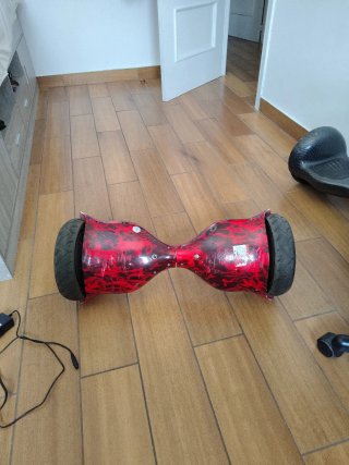 Hoverboard Rojo y Negro 4x4!!!