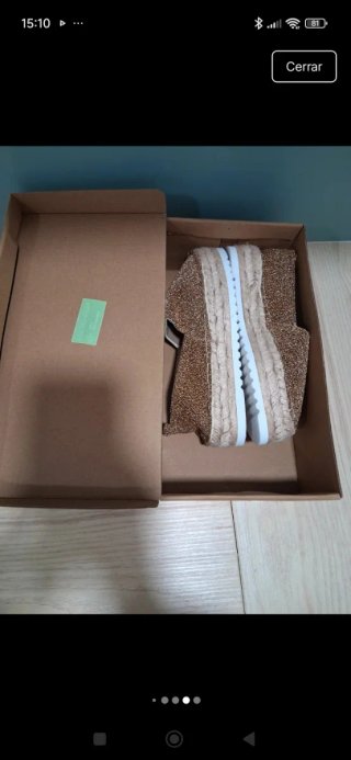 Alpargatas Simosastre Bio Brillo Talla 37