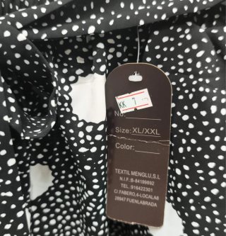 Pantalón corto lunares