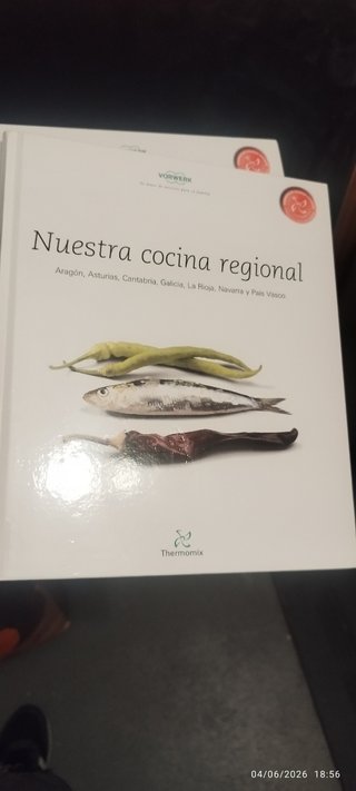 4 Libros  de cocina termomix