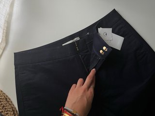 Shorts azul marino de algodón Sfera (Nuevos)