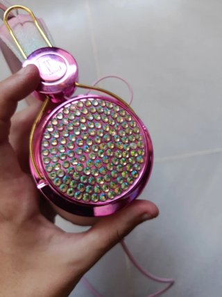 Auriculares Unicornio Rosa con Orejas