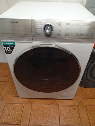 Lavadora Hisense 10kg Secadora Auto Dosing