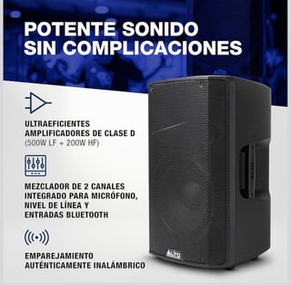 Altavoz Alto TX412 Autoamplificado 700W 12