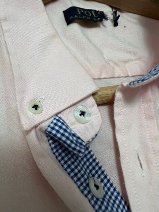 Camisa Polo Ralph Lauren Rosa Talla M