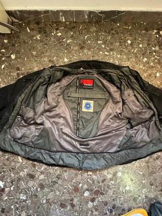 Chaqueta Moto Hebo Negra