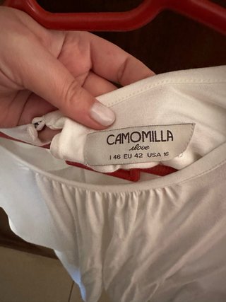 Blusa Camomilla bianca
