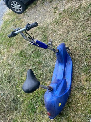 Patinete Eléctrico Azul