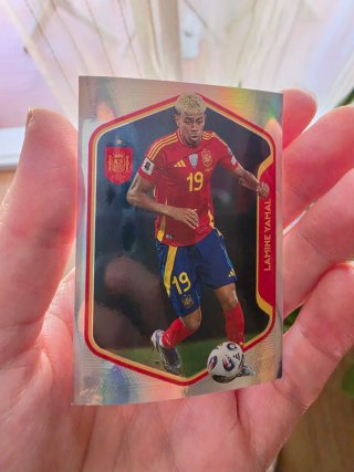 Cromo Fútbol Lamin Yamal España 19