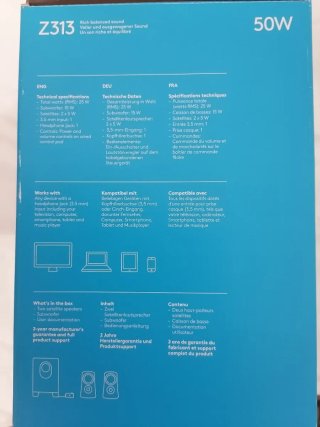 Urgente Altavoces Logitech Z313 50W Buen Estado