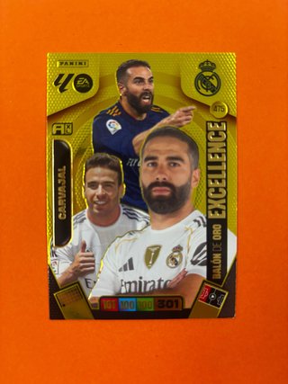 Card Panini balon de oro Carvajal Excellence 475