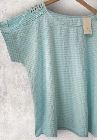 Blusa cuadros vichy Talla Única
