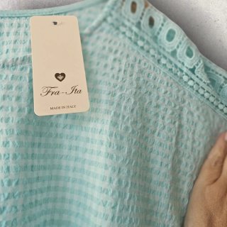 Blusa cuadros vichy Talla Única