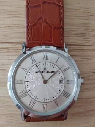 Reloj de cuarzo Jacques Lemans Ultrafino de hombre