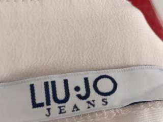 Camiseta Liu Jo Blanca sin Mangas