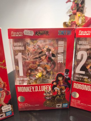 Figuras One Piece Nami, Luffy y Zoro
