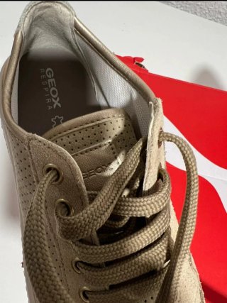 Zapatillas Geox Beige Mujer