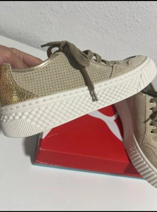 Zapatillas Geox Beige Mujer